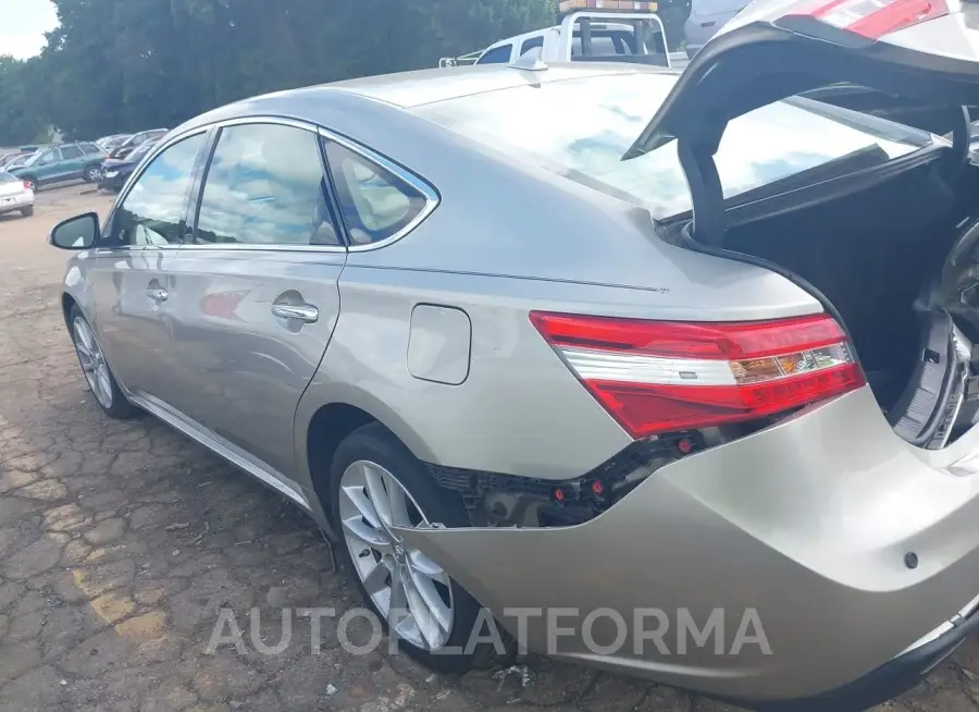 TOYOTA AVALON 2015 vin 4T1BK1EB9FU176545 from auto auction Iaai