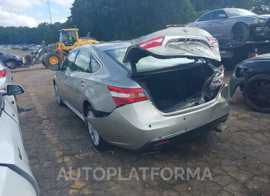 TOYOTA AVALON 2015 vin 4T1BK1EB9FU176545 from auto auction Iaai