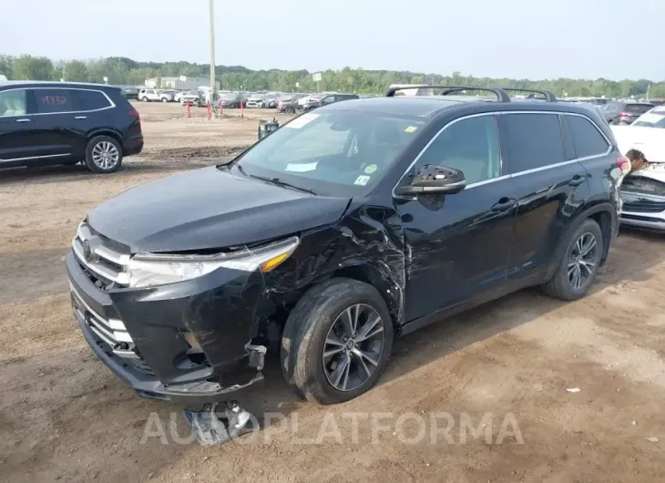 TOYOTA HIGHLANDER 2018 vin 5TDBZRFH5JS805720 from auto auction Iaai