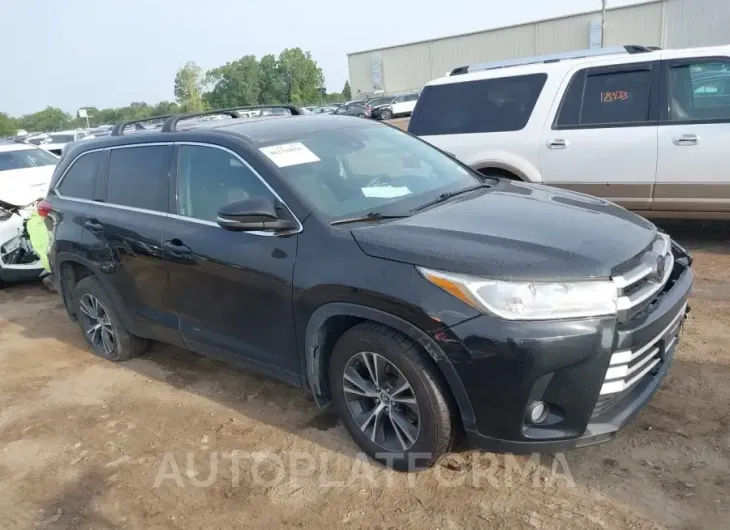 TOYOTA HIGHLANDER 2018 vin 5TDBZRFH5JS805720 from auto auction Iaai