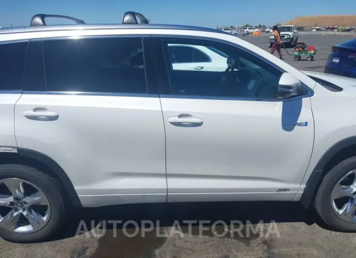 TOYOTA HIGHLANDER HYBRID 2019 vin 5TDDGRFH2KS072283 from auto auction Iaai