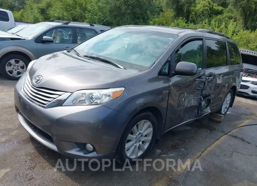 TOYOTA SIENNA 2015 vin 5TDDK3DC2FS096902 from auto auction Iaai