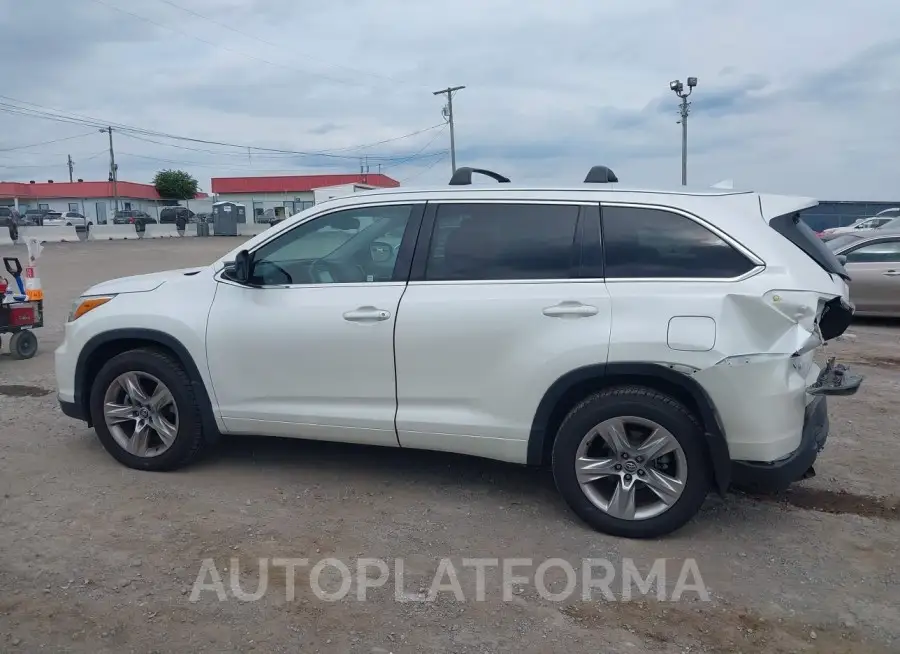 TOYOTA HIGHLANDER 2016 vin 5TDDKRFH3GS241183 from auto auction Iaai