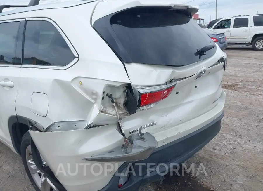 TOYOTA HIGHLANDER 2016 vin 5TDDKRFH3GS241183 from auto auction Iaai