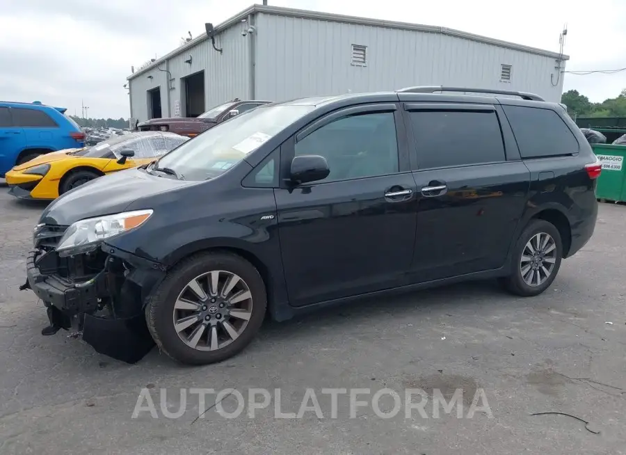 TOYOTA SIENNA 2020 vin 5TDDZ3DC2LS242934 from auto auction Iaai