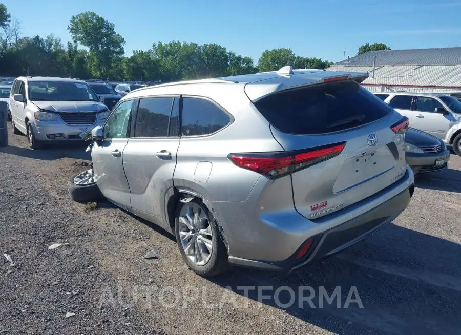 TOYOTA HIGHLANDER 2021 vin 5TDDZRBH9MS559130 from auto auction Iaai