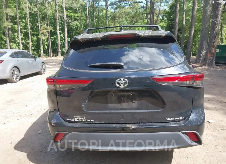 TOYOTA HIGHLANDER 2021 vin 5TDGZRBH0MS541144 from auto auction Iaai