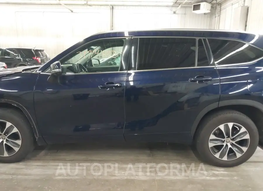 TOYOTA HIGHLANDER 2021 vin 5TDGZRBH2MS073062 from auto auction Iaai