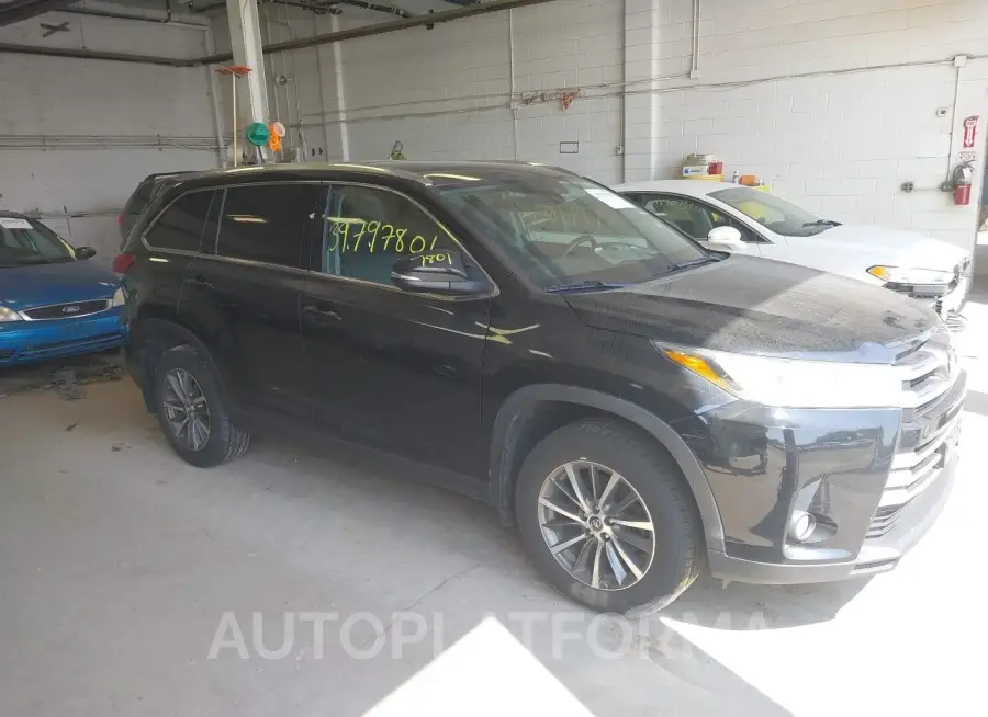 TOYOTA HIGHLANDER 2019 vin 5TDJZRFH0KS596285 from auto auction Iaai