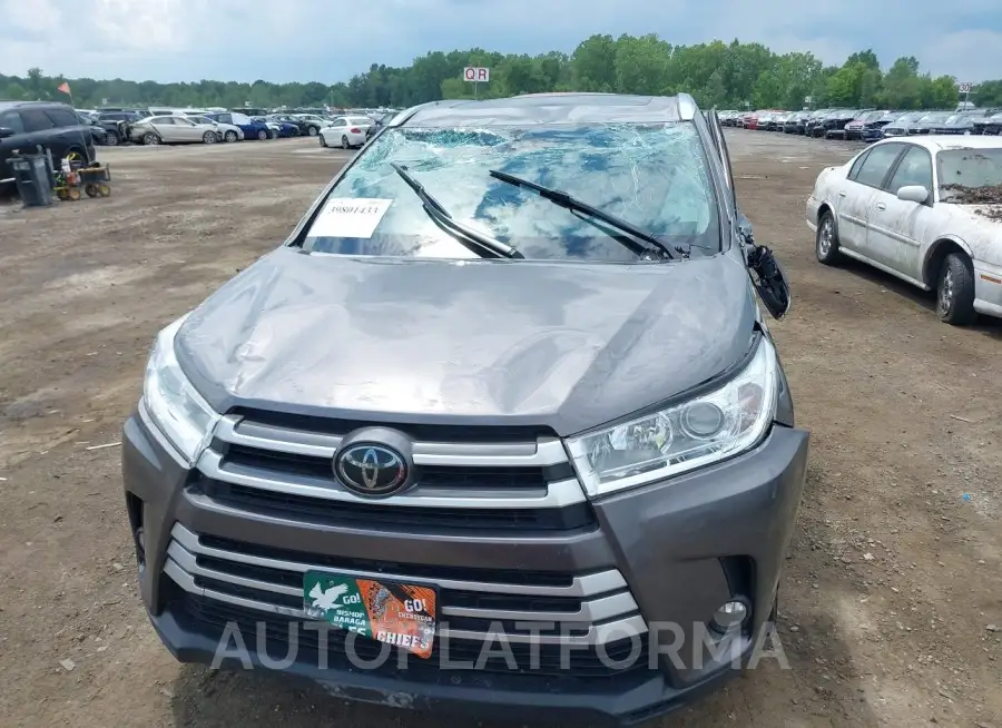 TOYOTA HIGHLANDER 2019 vin 5TDJZRFH2KS927304 from auto auction Iaai