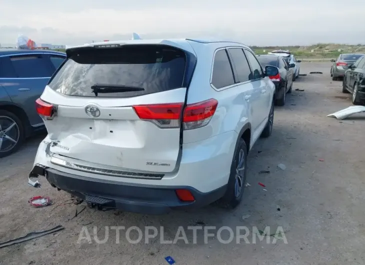 TOYOTA HIGHLANDER 2019 vin 5TDJZRFH3KS594532 from auto auction Iaai