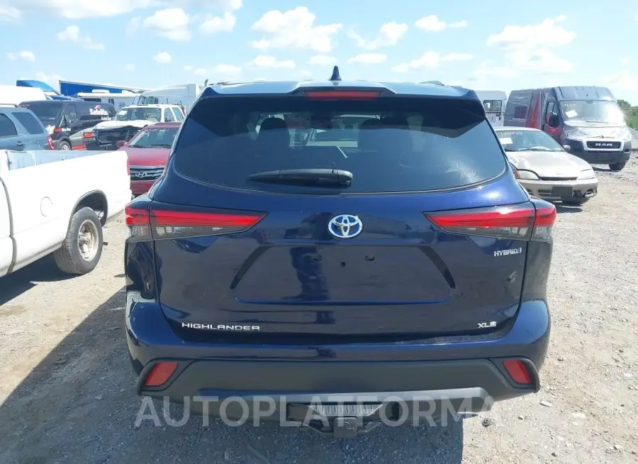 TOYOTA HIGHLANDER 2023 vin 5TDKBRCH8PS124291 from auto auction Iaai