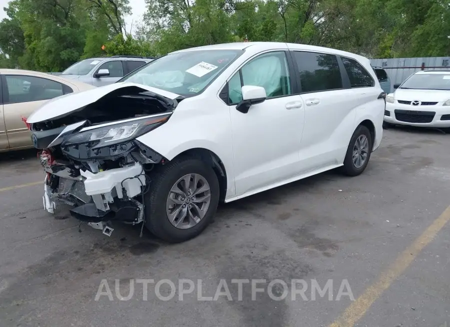 TOYOTA SIENNA 2023 vin 5TDKSKFC3PS075590 from auto auction Iaai