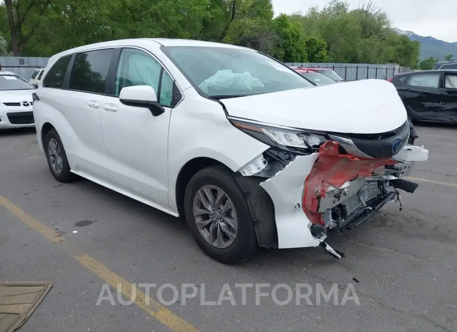 TOYOTA SIENNA 2023 vin 5TDKSKFC3PS075590 from auto auction Iaai