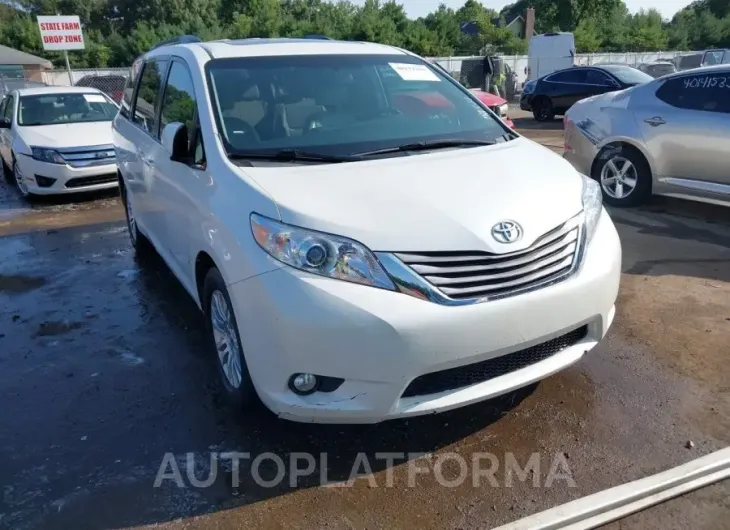 TOYOTA SIENNA 2015 vin 5TDYK3DC1FS627413 from auto auction Iaai