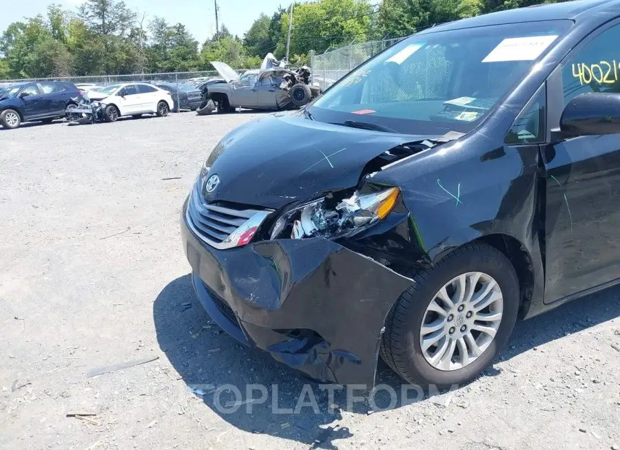 TOYOTA SIENNA 2015 vin 5TDYK3DC7FS588648 from auto auction Iaai