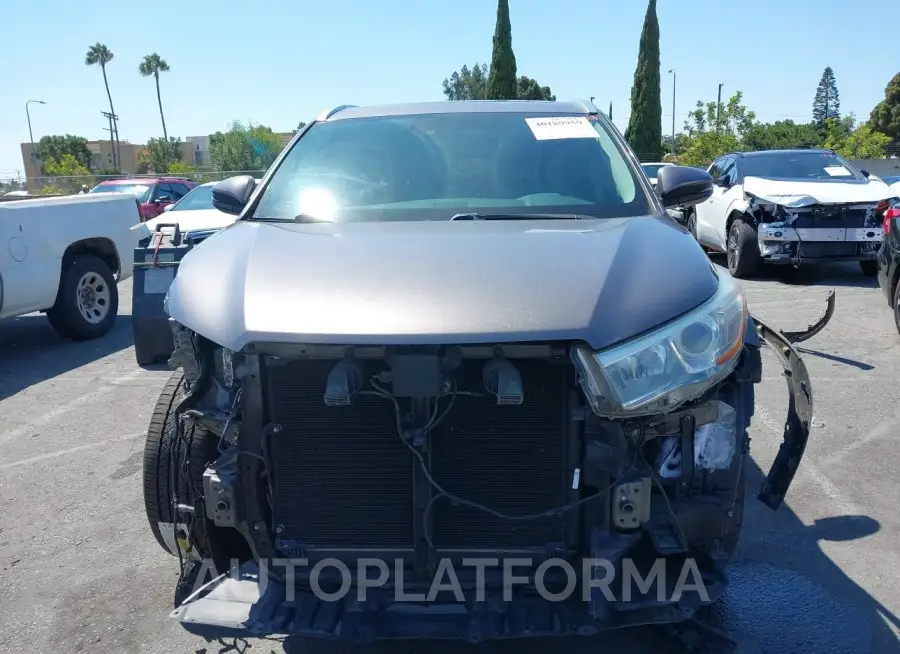 TOYOTA HIGHLANDER 2016 vin 5TDYKRFH9GS185526 from auto auction Iaai