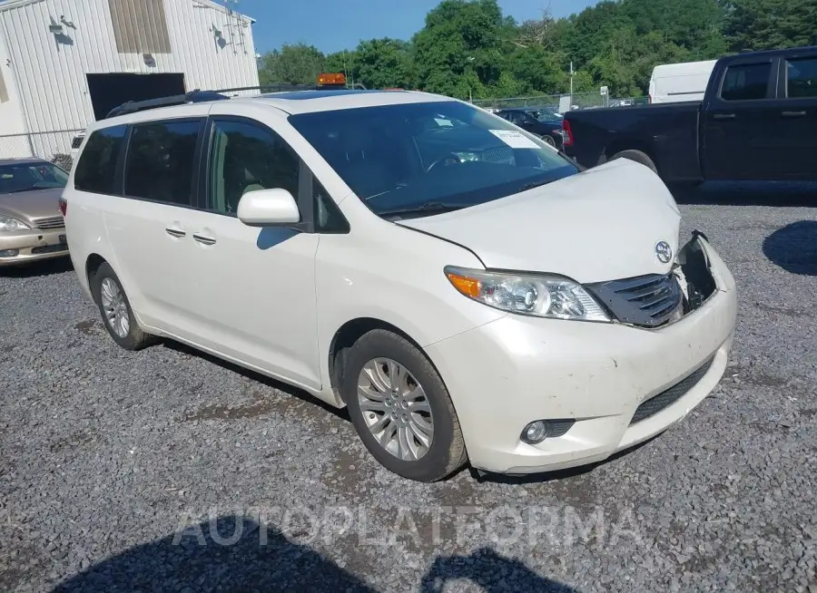 TOYOTA SIENNA 2017 vin 5TDYZ3DC5HS798146 from auto auction Iaai