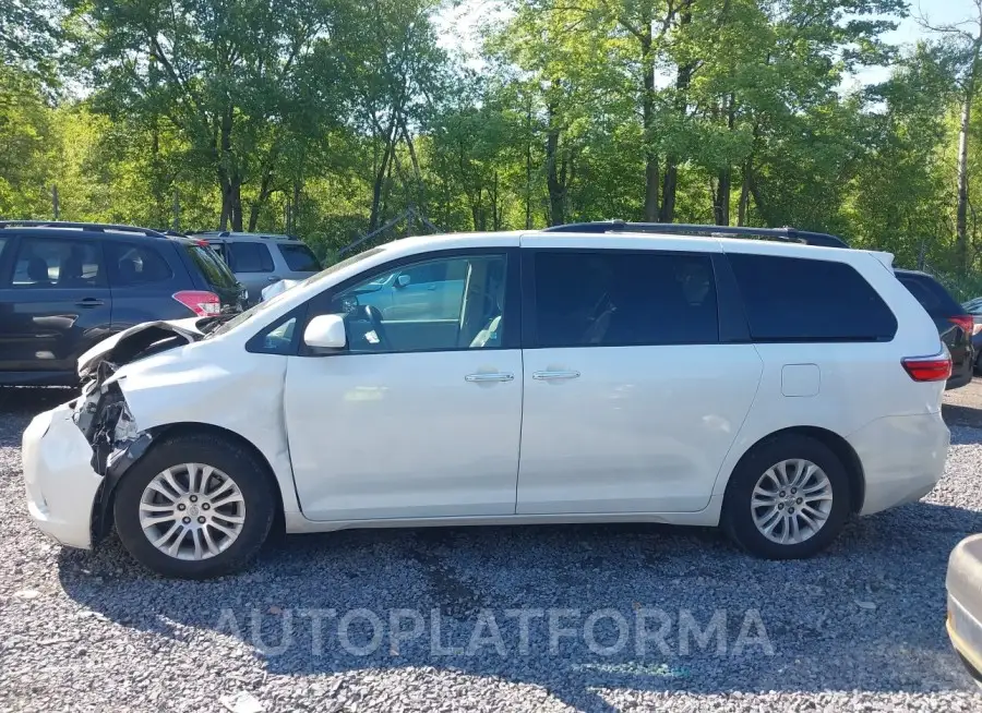 TOYOTA SIENNA 2017 vin 5TDYZ3DC5HS798146 from auto auction Iaai