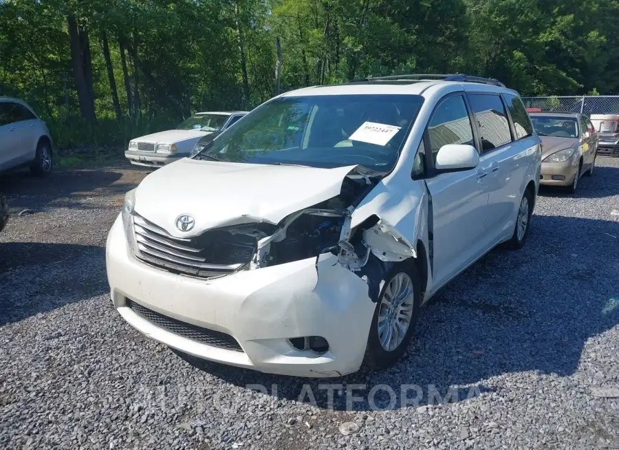 TOYOTA SIENNA 2017 vin 5TDYZ3DC5HS798146 from auto auction Iaai