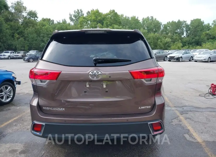 TOYOTA HIGHLANDER 2017 vin 5TDYZRFH3HS224558 from auto auction Iaai