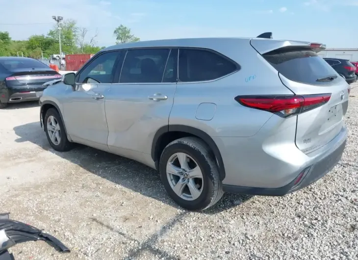 TOYOTA HIGHLANDER 2022 vin 5TDZARAH0NS510687 from auto auction Iaai