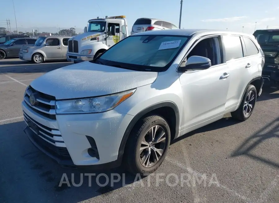 TOYOTA HIGHLANDER 2018 vin 5TDZARFH2JS039547 from auto auction Iaai