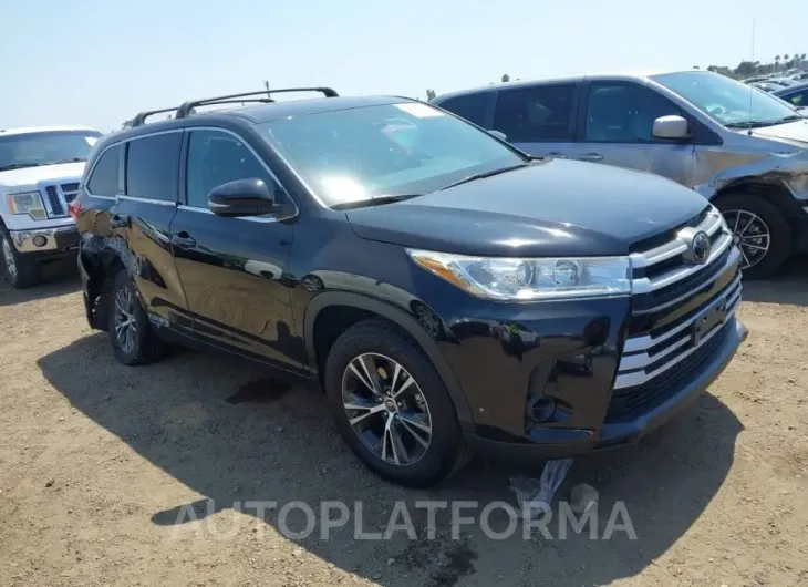 TOYOTA HIGHLANDER 2018 vin 5TDZARFH4JS040067 from auto auction Iaai