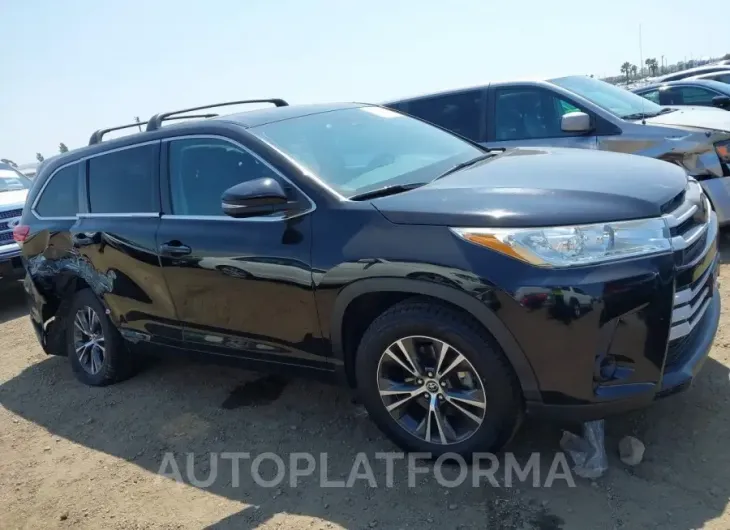 TOYOTA HIGHLANDER 2018 vin 5TDZARFH4JS040067 from auto auction Iaai