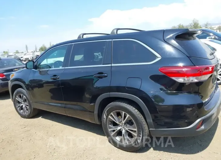 TOYOTA HIGHLANDER 2018 vin 5TDZARFH4JS040067 from auto auction Iaai