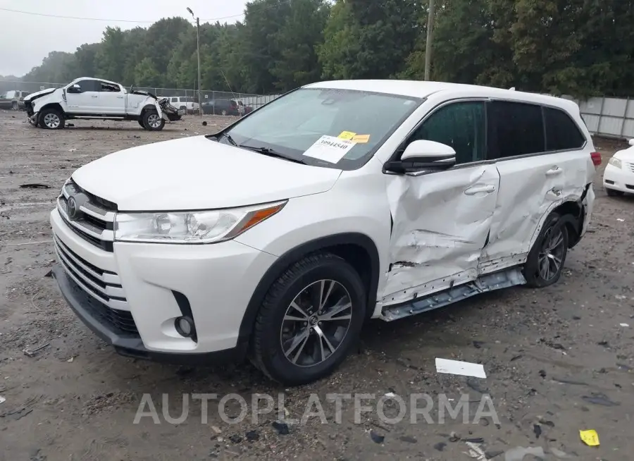 TOYOTA HIGHLANDER 2017 vin 5TDZZRFH7HS210988 from auto auction Iaai