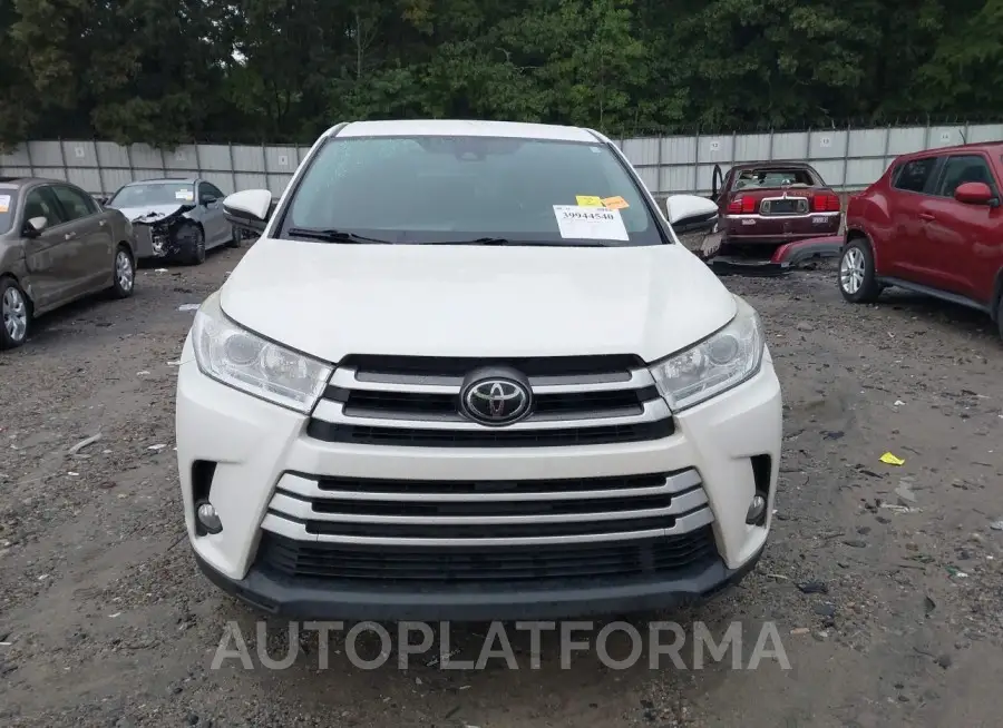 TOYOTA HIGHLANDER 2017 vin 5TDZZRFH7HS210988 from auto auction Iaai