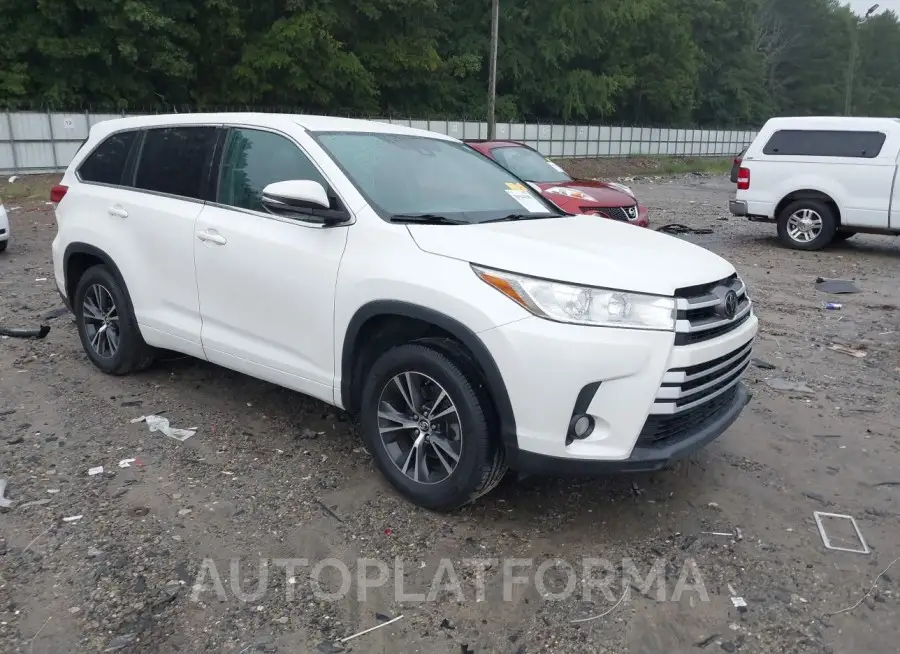 TOYOTA HIGHLANDER 2017 vin 5TDZZRFH7HS210988 from auto auction Iaai