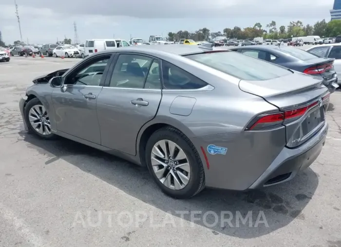 TOYOTA MIRAI 2021 vin JTDAAAAA8MA002660 from auto auction Iaai