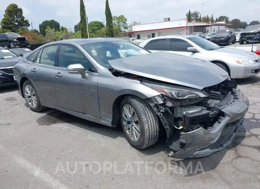 TOYOTA MIRAI 2021 vin JTDAAAAA8MA002660 from auto auction Iaai