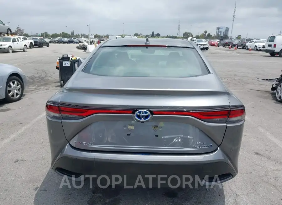 TOYOTA MIRAI 2021 vin JTDAAAAA8MA002660 from auto auction Iaai