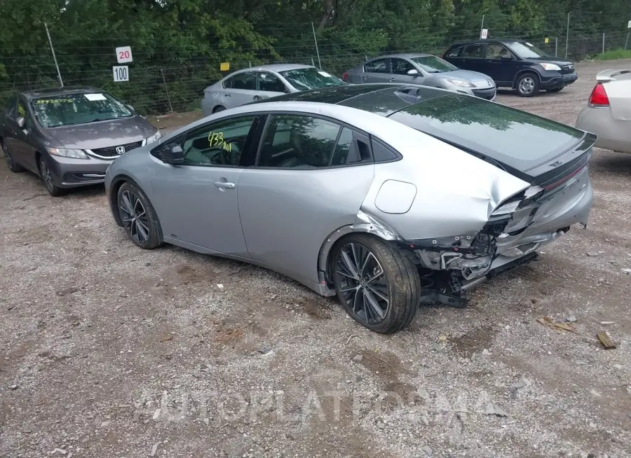 TOYOTA PRIUS 2024 vin JTDADABU8R3007515 from auto auction Iaai