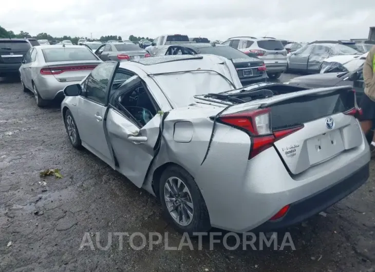 TOYOTA PRIUS 2022 vin JTDKAMFU6N3169341 from auto auction Iaai