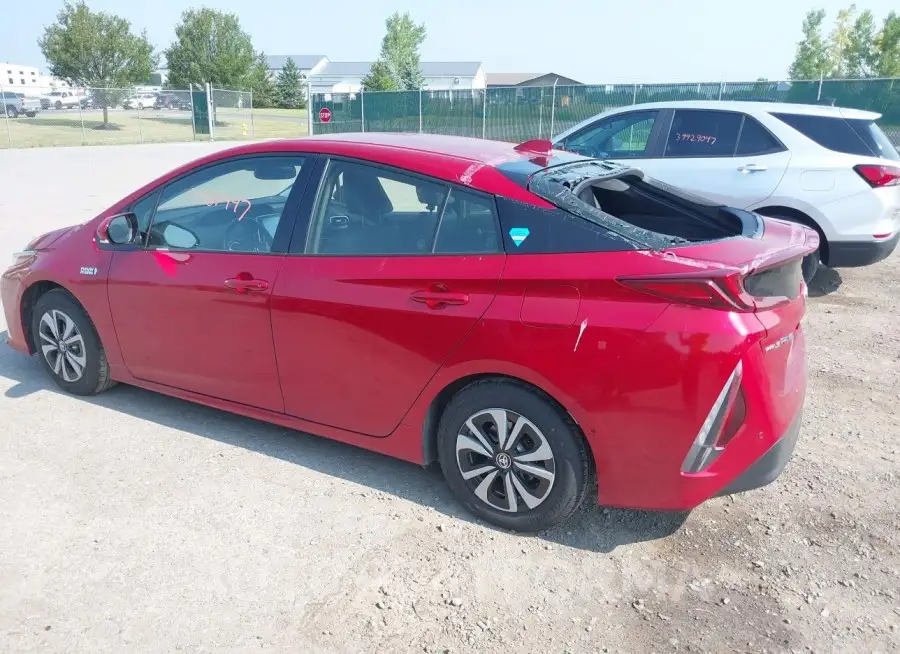 TOYOTA PRIUS PRIME 2018 vin JTDKARFP8J3094241 from auto auction Iaai