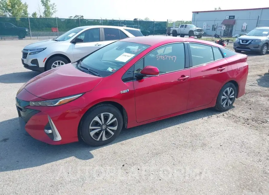 TOYOTA PRIUS PRIME 2018 vin JTDKARFP8J3094241 from auto auction Iaai