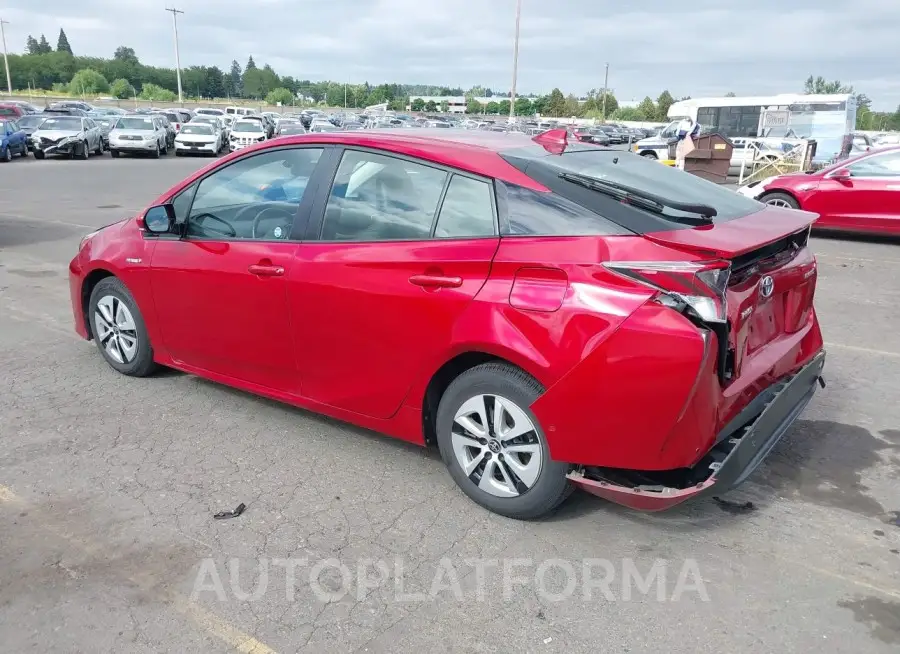 TOYOTA PRIUS 2017 vin JTDKARFU9H3053424 from auto auction Iaai