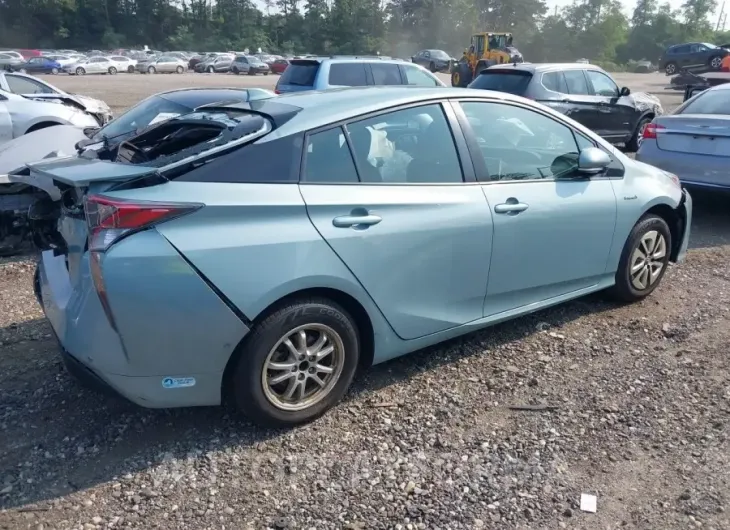 TOYOTA PRIUS 2018 vin JTDKBRFU7J3591509 from auto auction Iaai