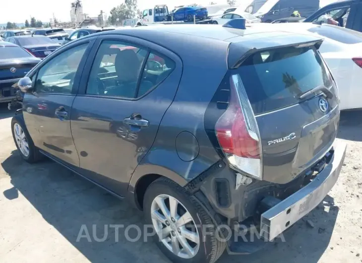 TOYOTA Prius c 2017 vin JTDKDTB32H1595140 from auto auction Iaai