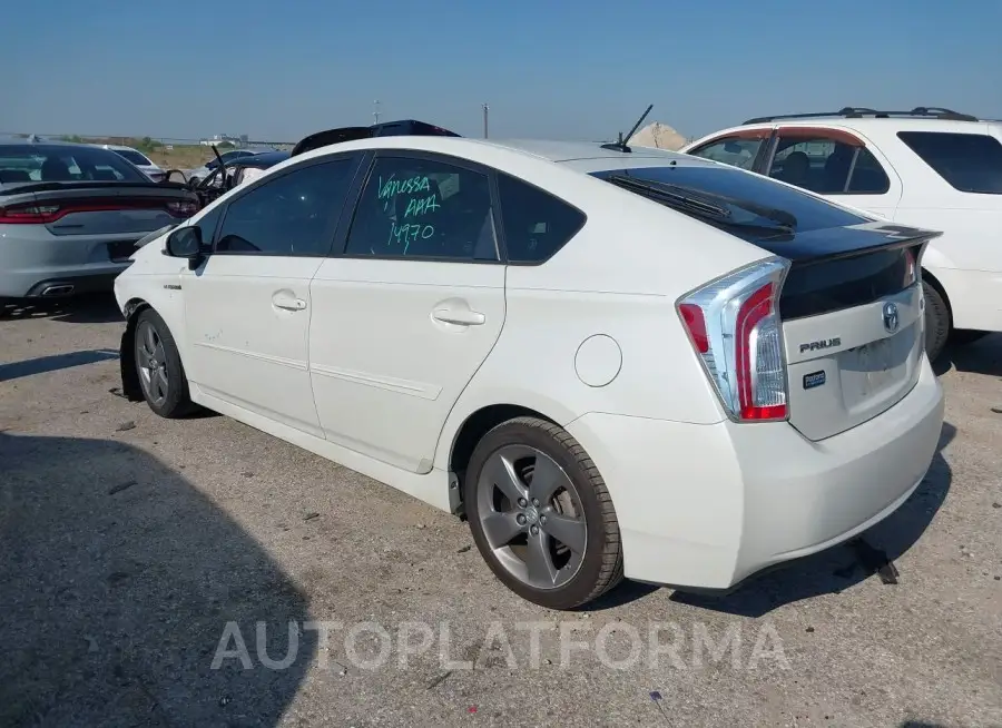 TOYOTA PRIUS 2015 vin JTDKN3DU2F0413555 from auto auction Iaai