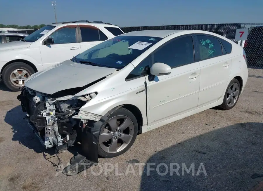 TOYOTA PRIUS 2015 vin JTDKN3DU2F0413555 from auto auction Iaai