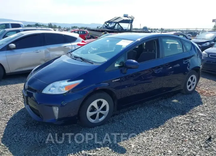 TOYOTA PRIUS 2015 vin JTDKN3DU2F1991133 from auto auction Iaai