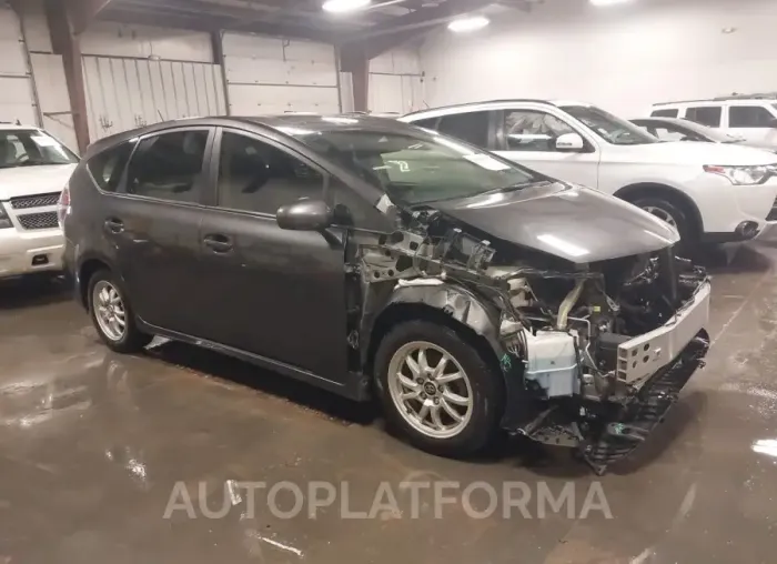 TOYOTA PRIUS V 2017 vin JTDZN3EU3HJ065758 from auto auction Iaai