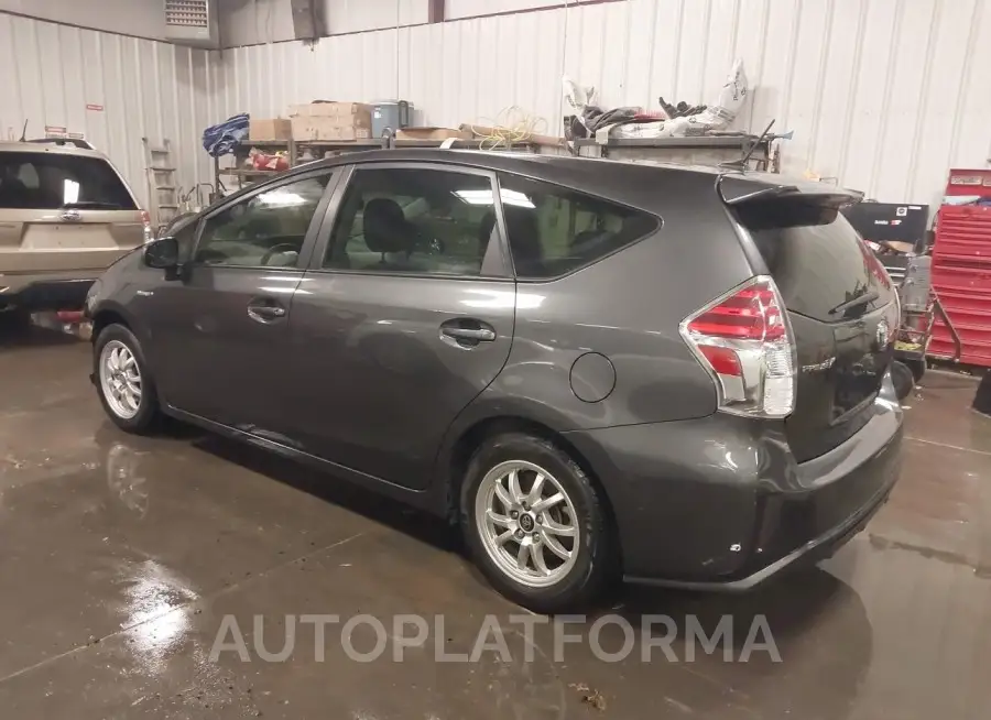 TOYOTA PRIUS V 2017 vin JTDZN3EU3HJ065758 from auto auction Iaai