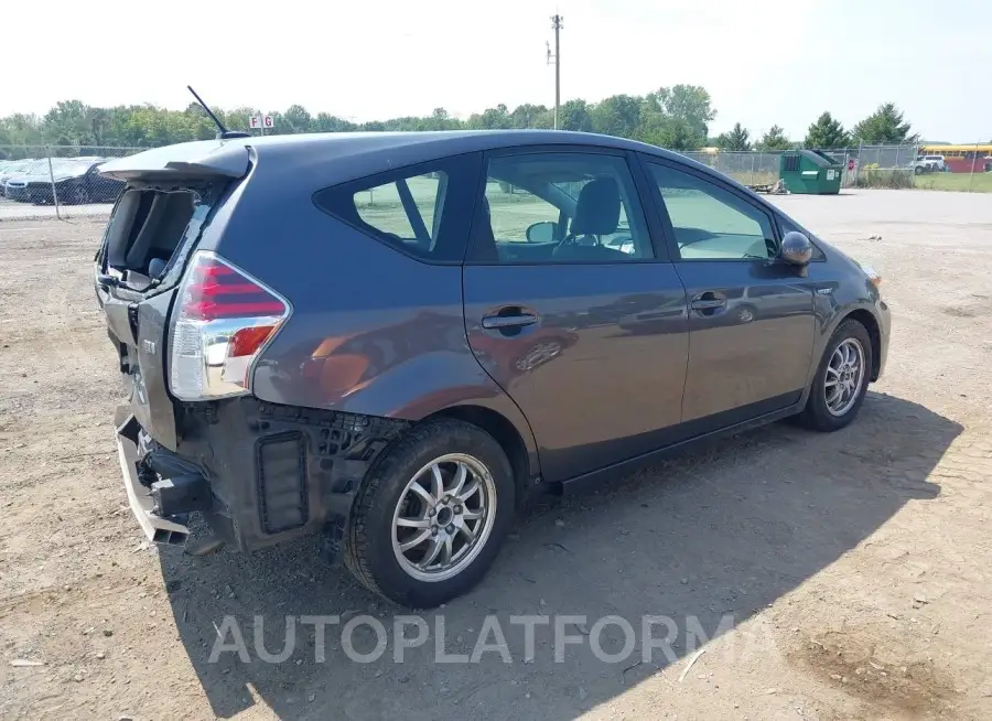 TOYOTA PRIUS V 2017 vin JTDZN3EU7HJ074284 from auto auction Iaai