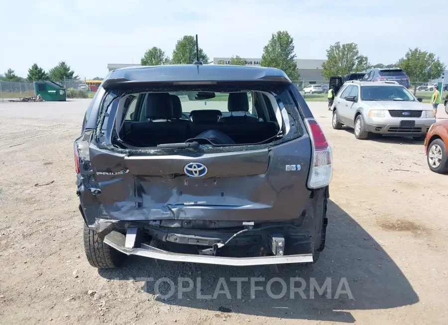 TOYOTA PRIUS V 2017 vin JTDZN3EU7HJ074284 from auto auction Iaai